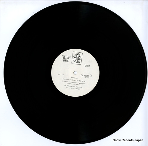 KLEMPERER, OTTO beethoven; symphony no.2 in d major, op.36 EAC-40055