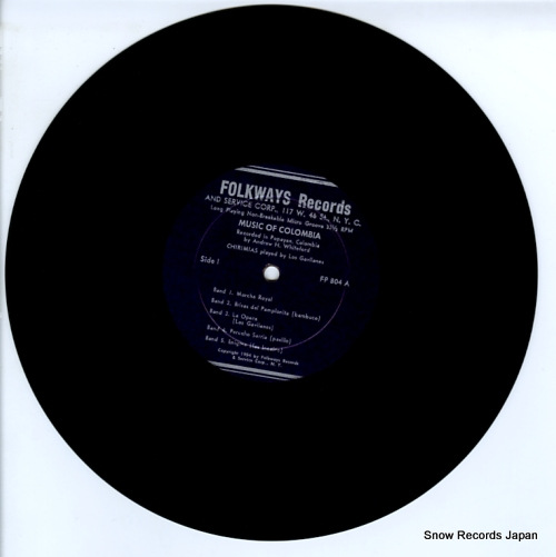 V/A music of colombia FP804