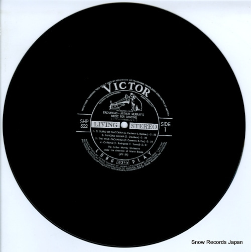 MURRAY, ARTHUR pachangas - arthur murray's music for dancing SHP-522