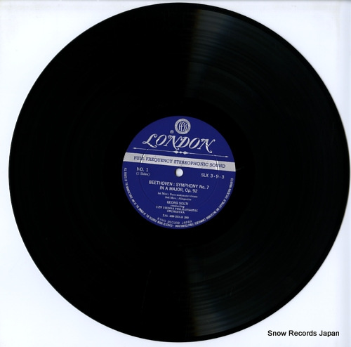 SOLTI, GEORG beethoven; symphony no.7 in a major op.92 SLX3-9-3