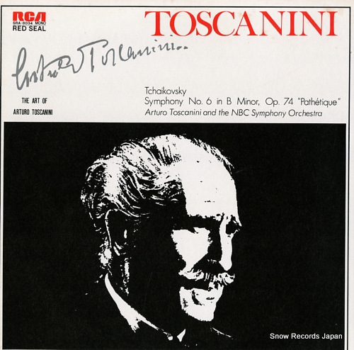 TOSCANINI, ARTURO tchaikovsky; symphony no.6 