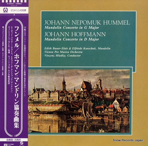 HLADKY, VINZENZ hummel; mandolin concerto in g major H-5056V