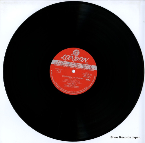 MEHTA, ZUBIN stravinsky; petrushka/circus polka K18C-9189