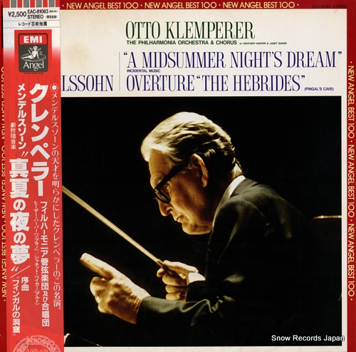 KLEMPERER, OTTO mendelssohn; 