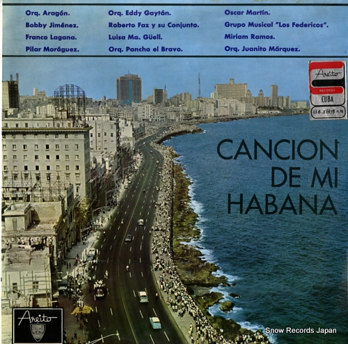 V/A cancion de mi habana LPA-1061 - front cover