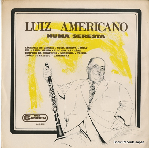AMERICANO, LUIZ numa seresta CALB-5101 - front cover