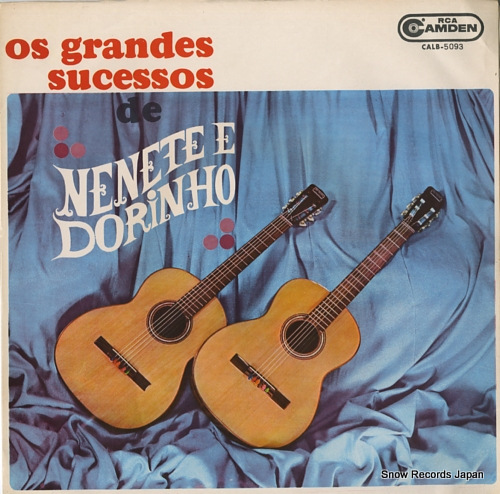 NENETE AND DORINHO os grandes sucessos de nenete e dorinho CALB-5093 - front cover