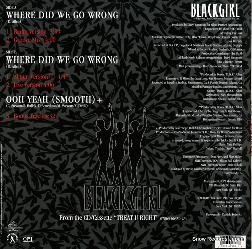 BLACKGIRL where did we go wrong 07863-62989-1