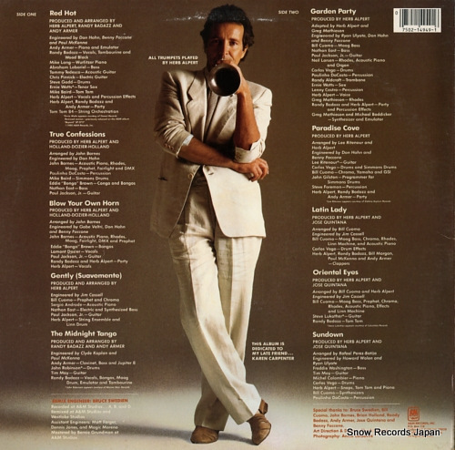 ALPERT, HERB blow your own horn SP-4949