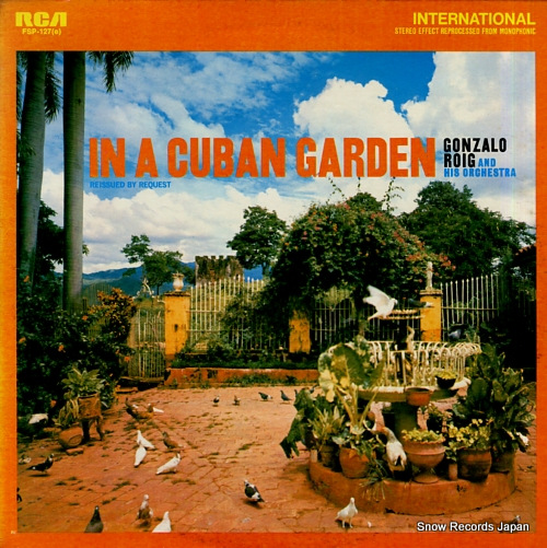 ROIG, GONZALO in a cuban garden FSP-127(E) - front cover