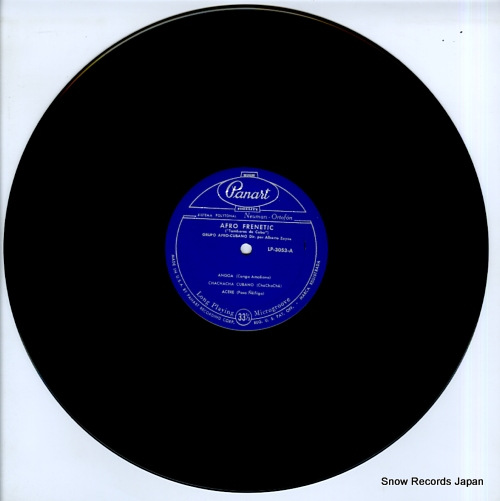 GRUPO AFRO-CUBANO afro-frenetic - tambores de cuba LP-3053