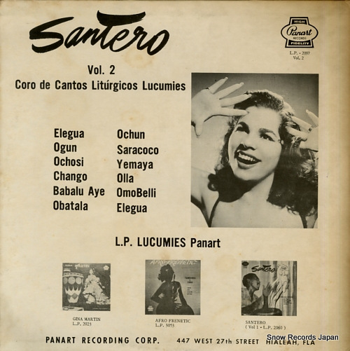 MARTIN, GINA santero vol.2 LP-2097