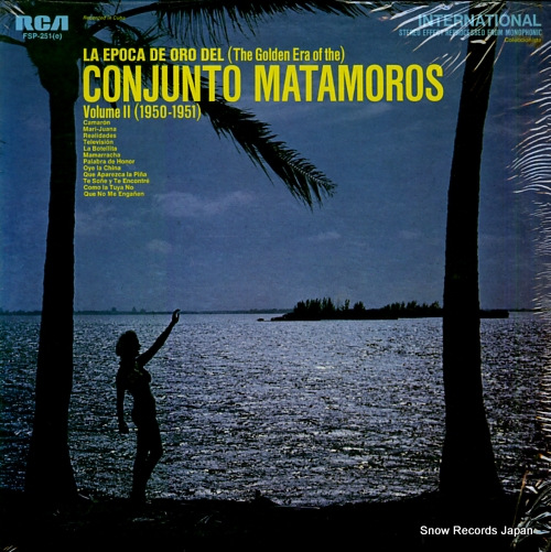 CONJUNTO MATAMOROS la epoca de oro del volume 2 (1950-1951) FSP-251(E)