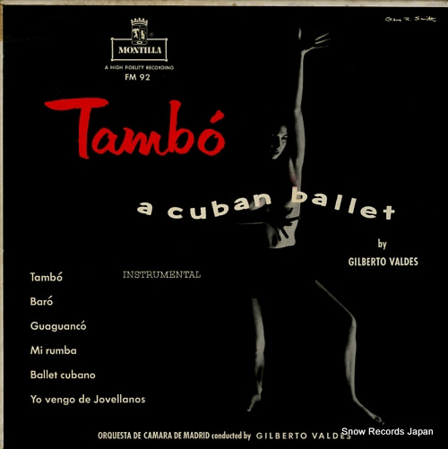 VALDES, GILBERTO tambo a cuban ballet FM-92
