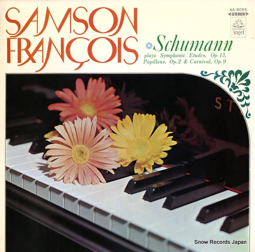 FRANCOIS, SAMSON schumann; piano symphony etudes/papillons/carnival AA-8055