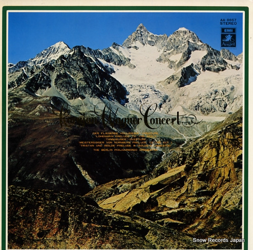 KARAJAN, HERBERT VON karajan wagner concert AA-8657