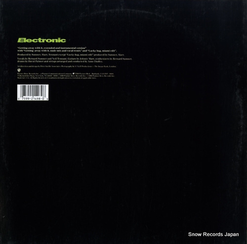 ELECTRONIC getting away with it 0-21498