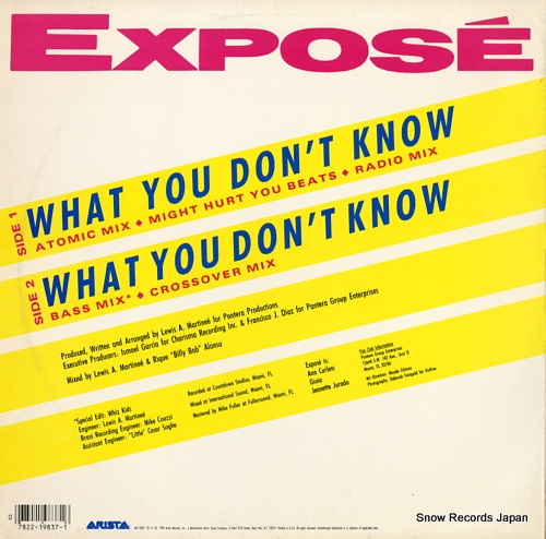 EXPOSE what you don't know ADI-9837
