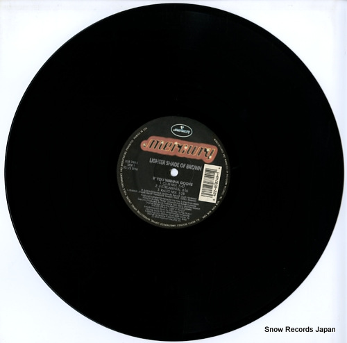 LIGHTER SHADE OF BROWN if you wanna groove 858749-1 - disc