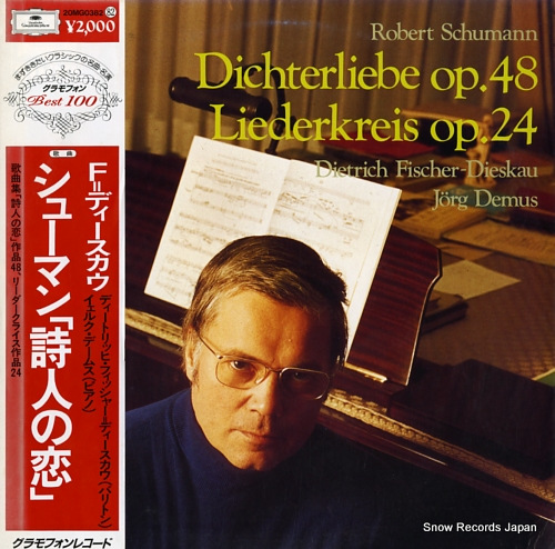 FISCHER-DIESKAU, DIETRICH shumann; dichterliebe op.48 liederkreis op.24 20MG0382