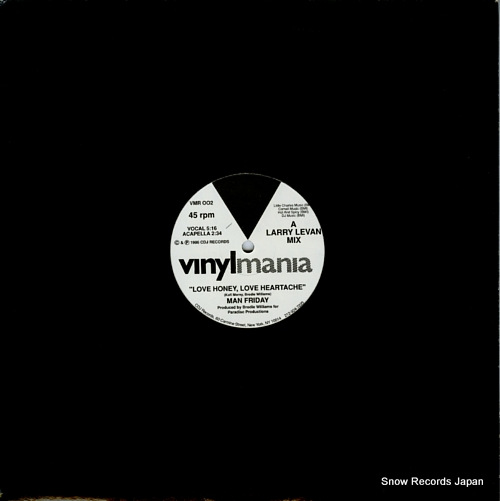 MAN FRIDAY love honey, love heartache VMR002
