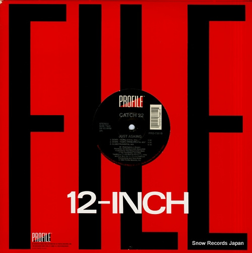 CATCH 22 just asking PRO-7381 - back cover
