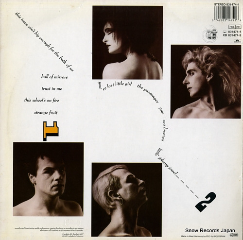 SIOUXSIE AND THE BANSHEES through the looking glass 831474-1