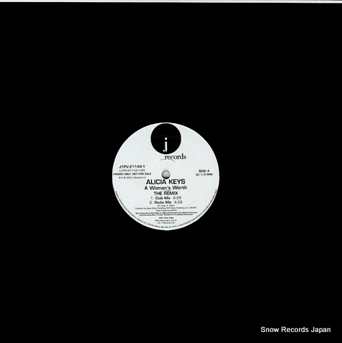 KEYS, ALICIA a woman's worth (the remix) J1PV-21144-1