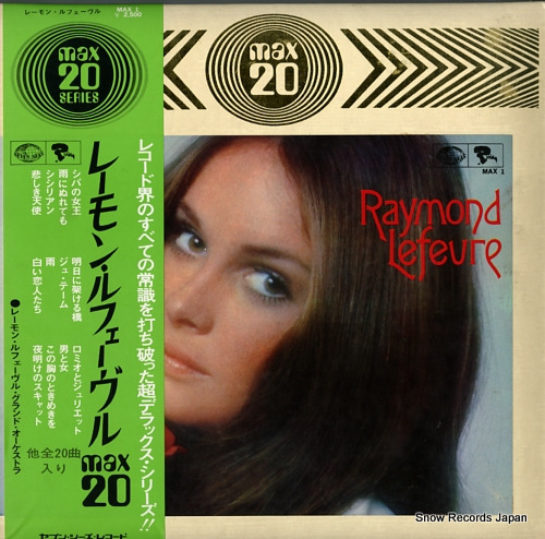 LEFEVRE, RAYMOND max 20 MAX1 - front cover