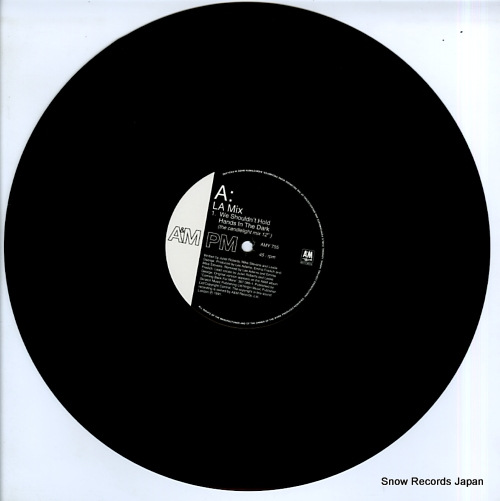 LA MIX we shouldn't hold hands in the dark AMY755 - disc