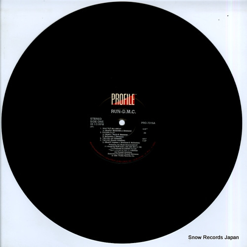 RUN-DMC what's it all about / the ave. PROFT315