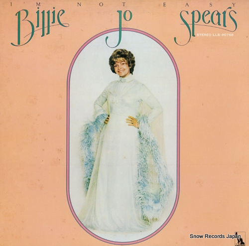 SPEARS, BILLIE JO i'm not easy LLS-80768