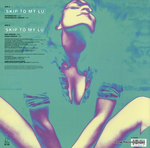 LISA LISA skip to my lu Y-58094 - back cover