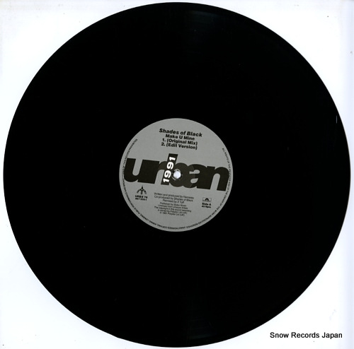 SHADES OF BLACK make u mine URBX76 - disc
