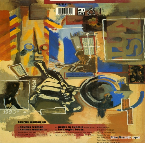 SUBTERRANEANS taurus woman ep JAZID71T