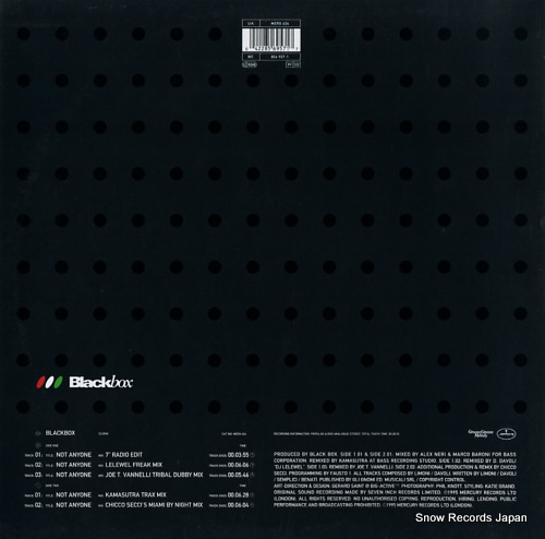 BLACK BOX not anyone MERX434