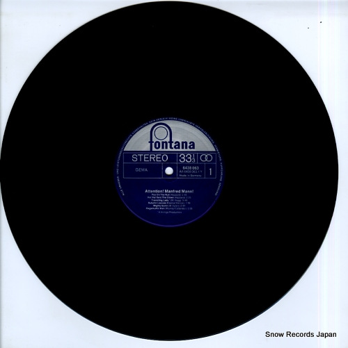 MANFRED MANN attention! manfred mann! 6438063