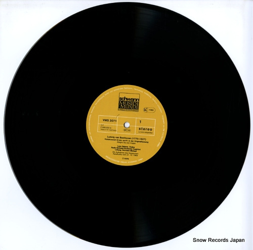 쥪󡦥ԡ顼 beethoven; violinkonzert d-dur op. 61 in der originalfassung VMS2071