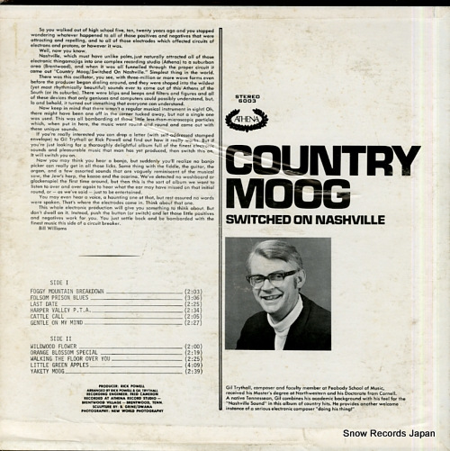 TRYTHALL, GIL switched on nashville (country moog) ATHENA6003