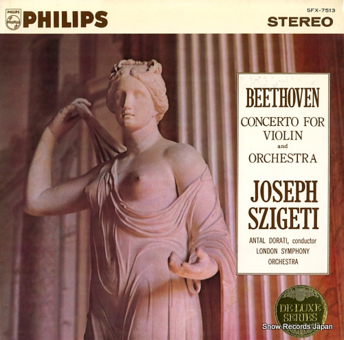 SZIGETI, JOSEPH beethoven; concerto for violin SFX-7513