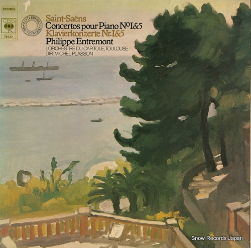 ENTREMONT, PHILIPPE saint-saens; concertos pour piano no.1&5 76532