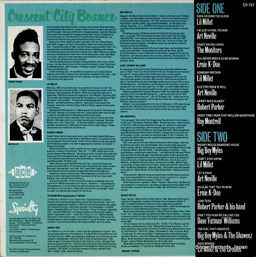 V/A new orleans volume 2: crescent city bounce CH181