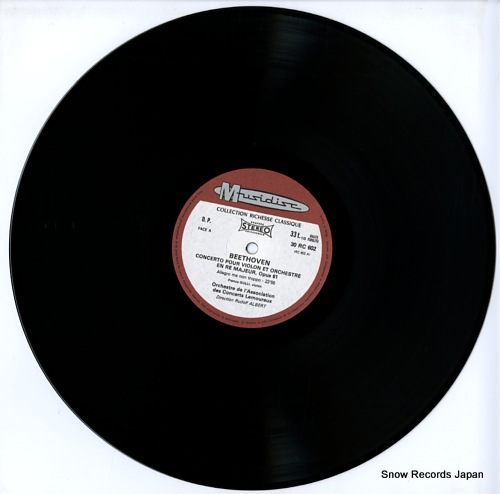 GULLI, FRANCO beethoven; concerto pour violon et orchestre RC602