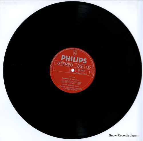 GRUMIAUX, ARTHUR vieuxtemps; violin concerto no.4 802708LY