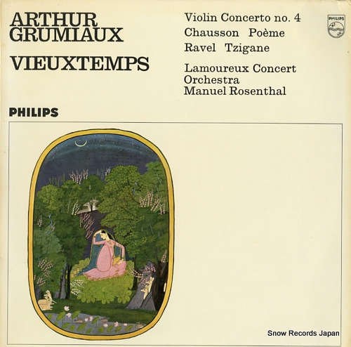 GRUMIAUX, ARTHUR vieuxtemps; violin concerto no.4 802708LY