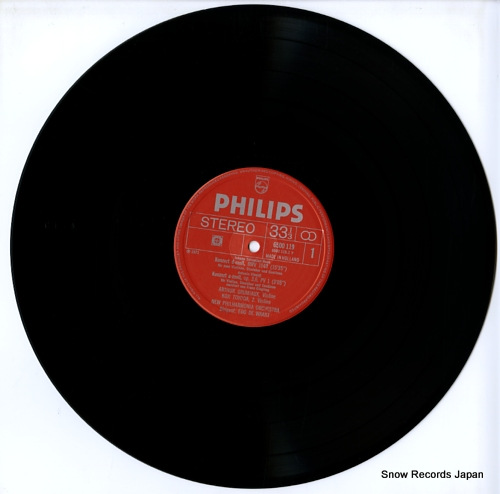 WAART, EDO DE bach; concerto for two violins 6500119