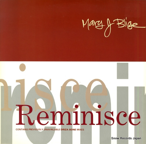BLIGE, MARY J. reminisce MCST1731