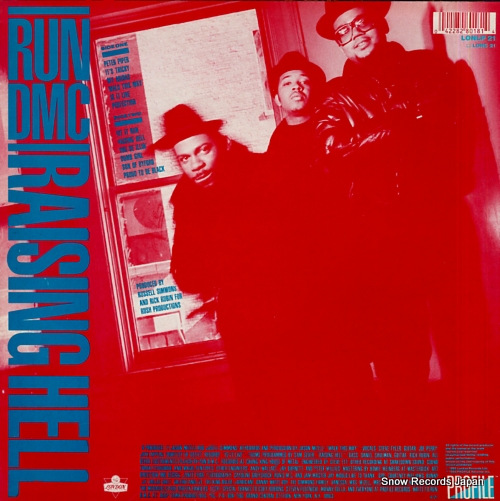 RUN-DMC raising hell LONLP21