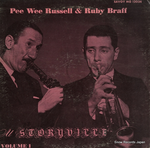 RUSSELL, PEE WEE, AND RUBY BRAFF jazz at storyville vol.1 MG12034