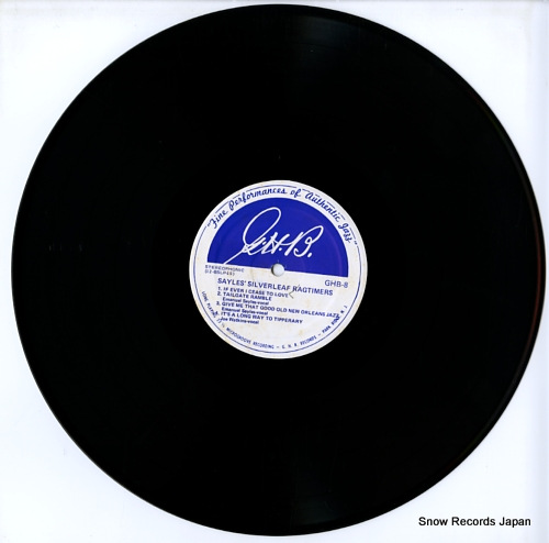 SAYLES' SILVER LEAF RAGTIMERS sayles' silver leaf ragtimers GHB-8
